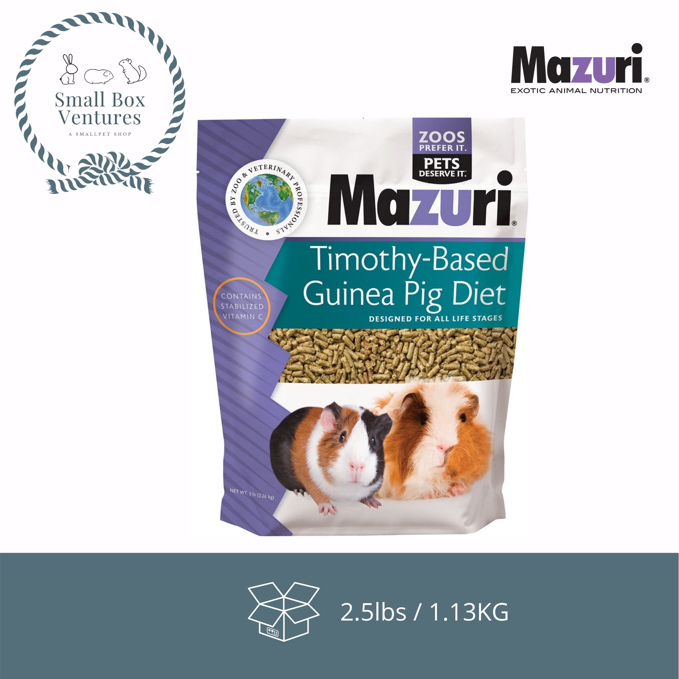 mazuri timothy based guinea pig diet