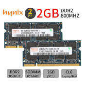 Hynix 4GB DDR2 800MHz SODIMM Laptop RAM Kit