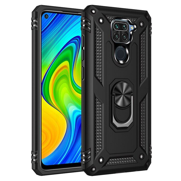 Dành Cho Xiaomi Redmi Note 9, Ốp Lưng Vòng Nam Châm Cứng Bảo Vệ Chống Va Đập Mạnh Chống Rơi Ốp Cho Redmi Note 9