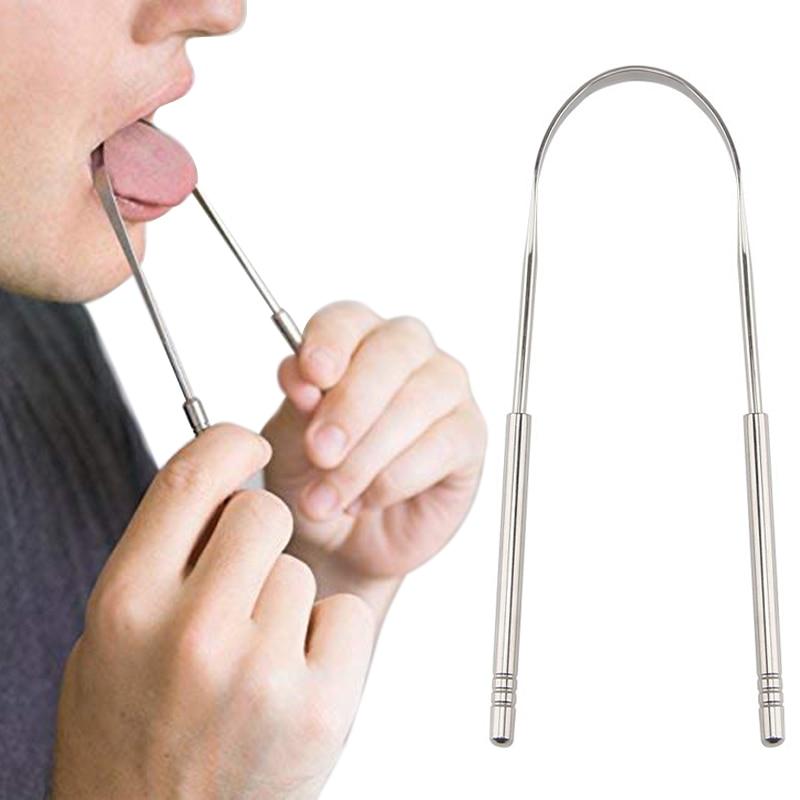 【Cod】 Lanka Housewares Dụng Cụ Cạo Bằng Thép Không Gỉ Chất Lượng Cao Bàn Chải Tráng Ing Mới Dụng Cụ Chăm Sóc Vệ Sinh Răng Miệng
