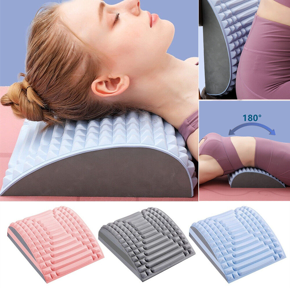 Lumbar Back Support Spinal Alignment Tool Lumbar Waist Stretcher Neck