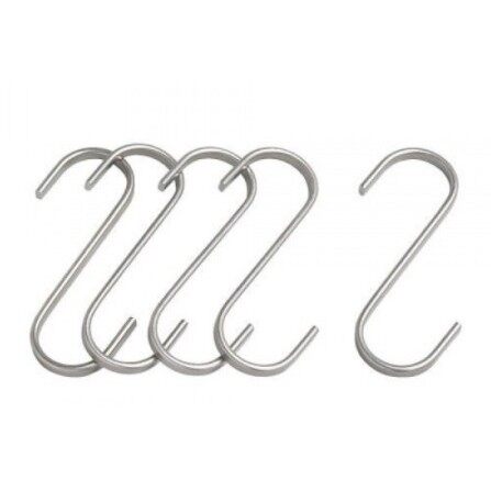 1 móc treo chữ s inox 7 cm