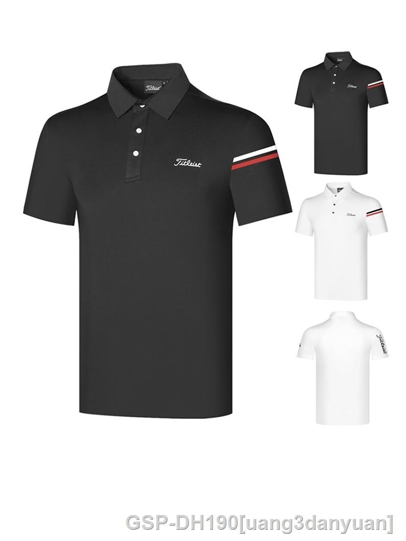 Áo thun ngắn tay cho nam, áo Áo polo thể thao tay ngắn mùa hè, thoáng mát, thoáng mát, khô ráo, thoáng mát, FootJoy callaway1 Pearly Gates, tiêu đề anew✣✉