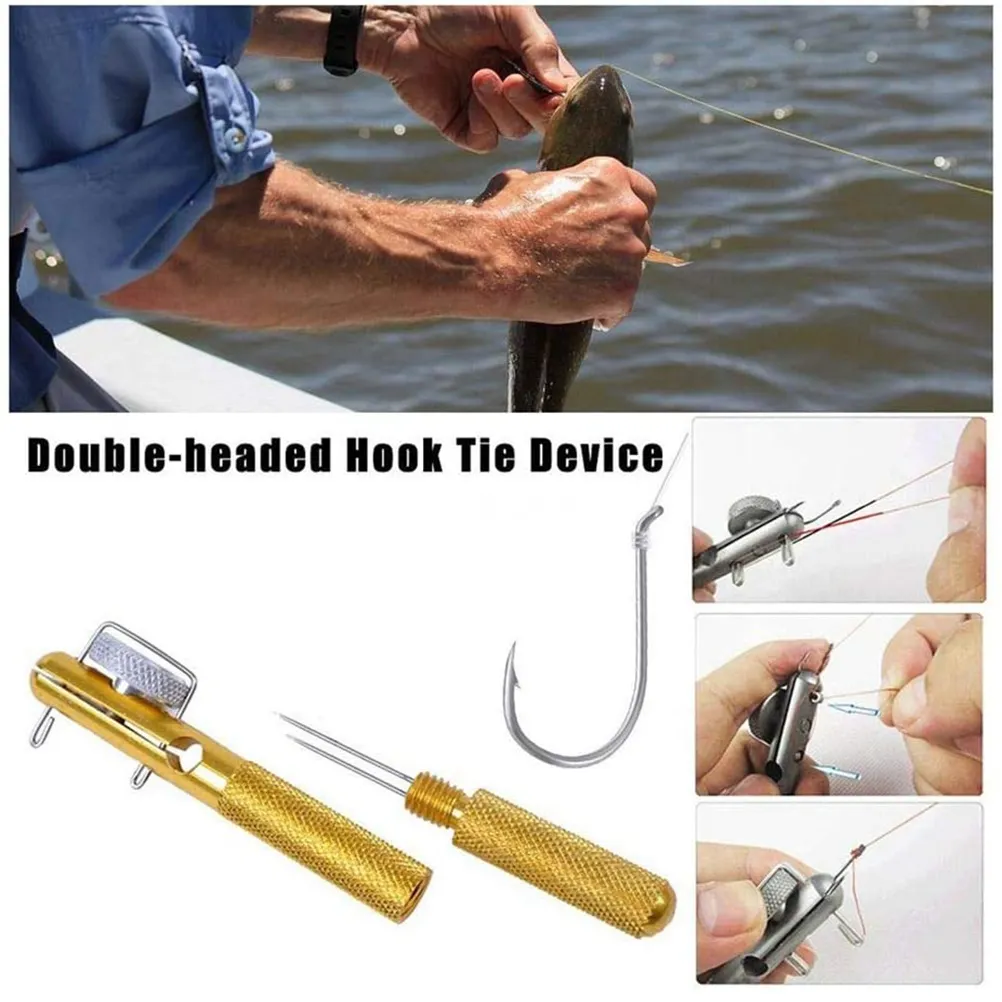 fast fishing knot tying tool