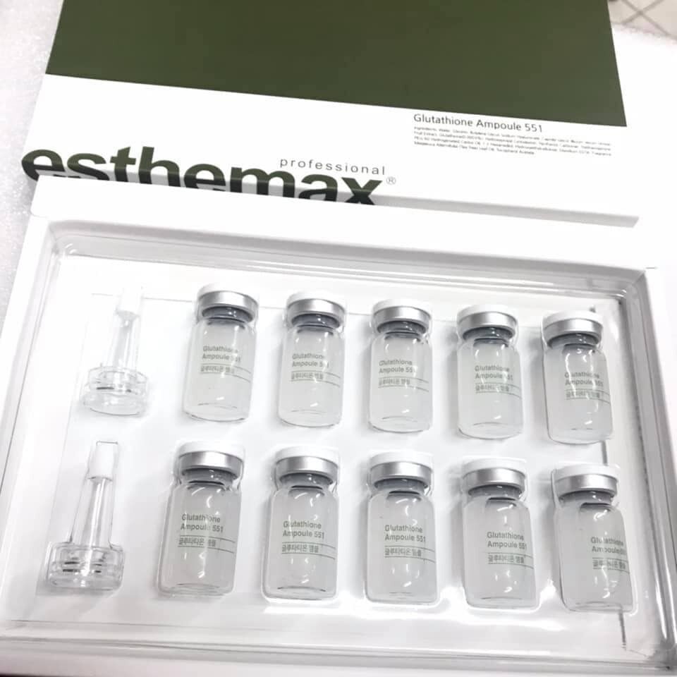 Tinh chất truyền trắng Esthemax glutathion ampoule 551