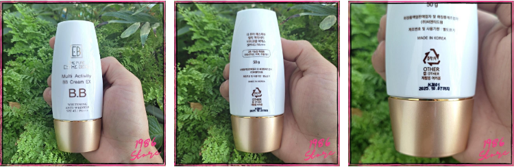 Date 2025 - Kem Lót Trang Điểm 4 Trong 1 Cream Multi Activity BB Cream EX The Pure Esthe Beau 50g