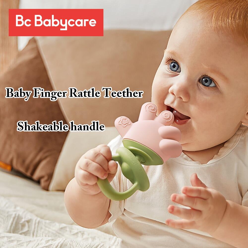 BC Babycare Đồ Gặm Nướu Ngón Tay Cho Bé Đồ Gặm Nướu Nhiều Điểm Không Chứa