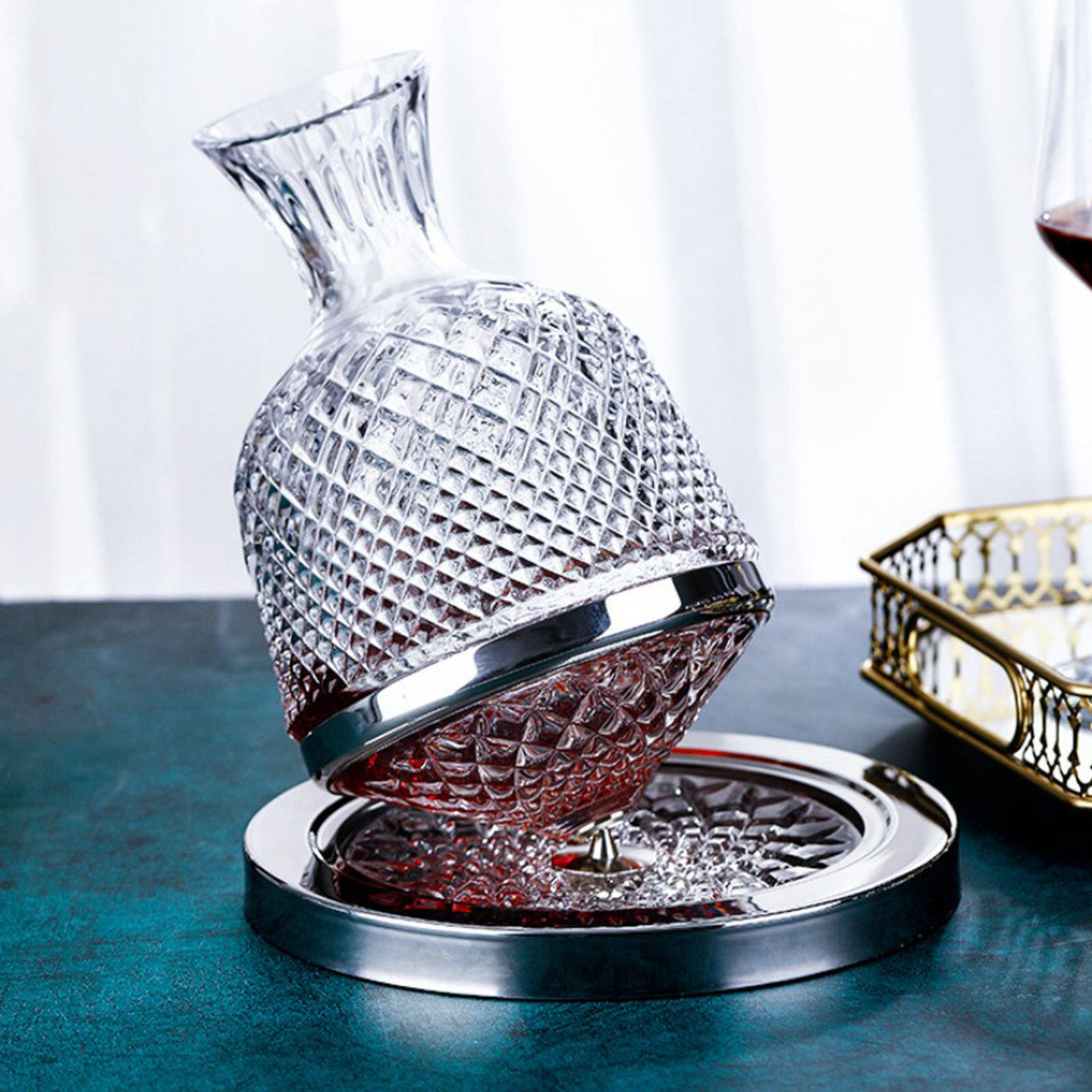 Tumbler Design Wine Decanter Vodka Wine Bourbon Whisky Pourer Dispenser Wine Aerator Wine Carafe Bar