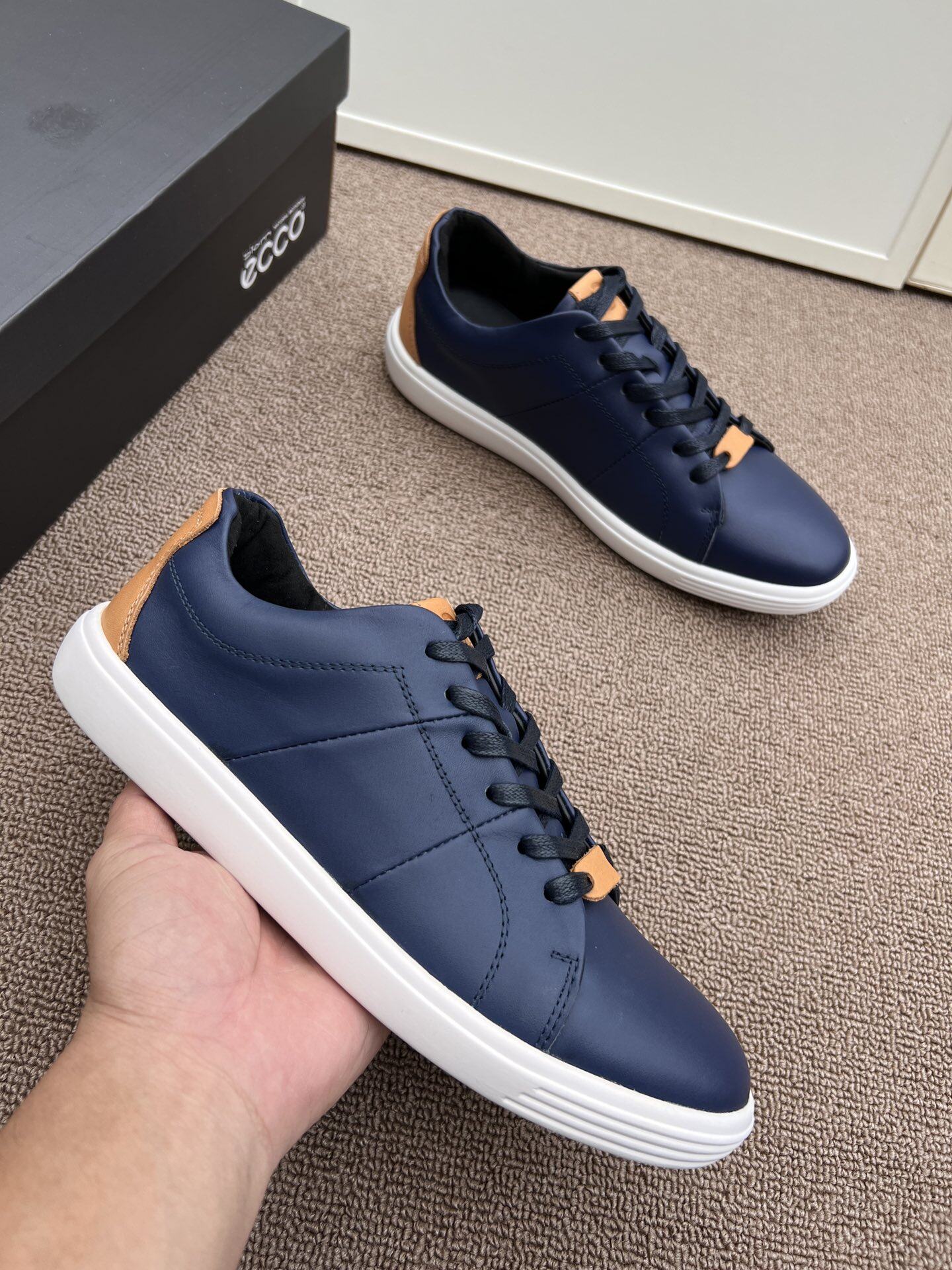 Original Ecco men's Sports running shoes sneaker Outdoor shoes Casual shoes AY329017