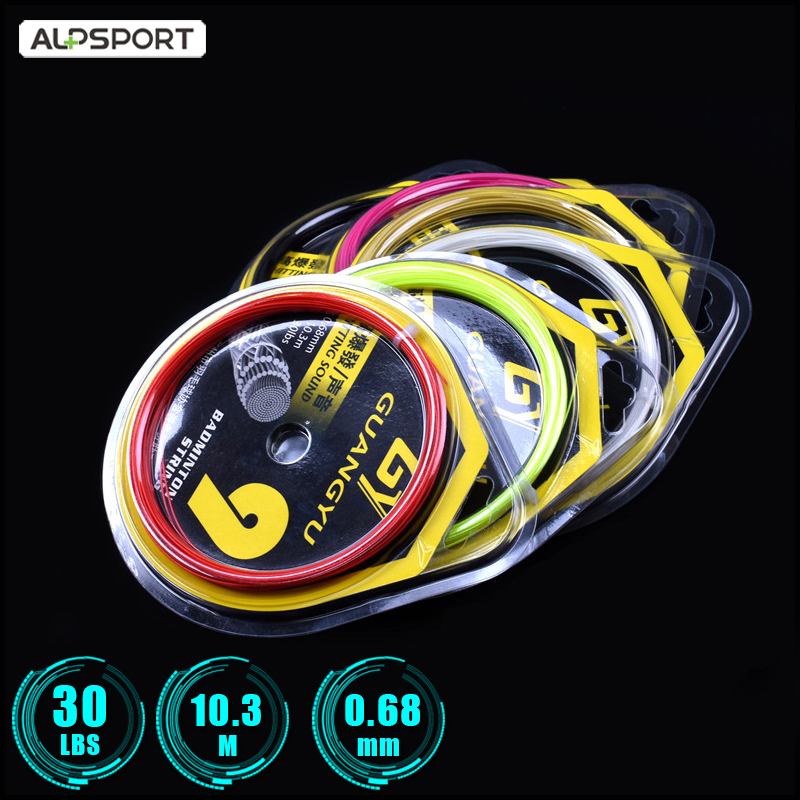 Alp số 9 cầu lông dây tối đa 30lbs 0.68mm VỢT CẦU LÔNG Dây cầu lông Dây vợt dòng dây lưới kéo dòng kháng để chơi độ co giãn cao