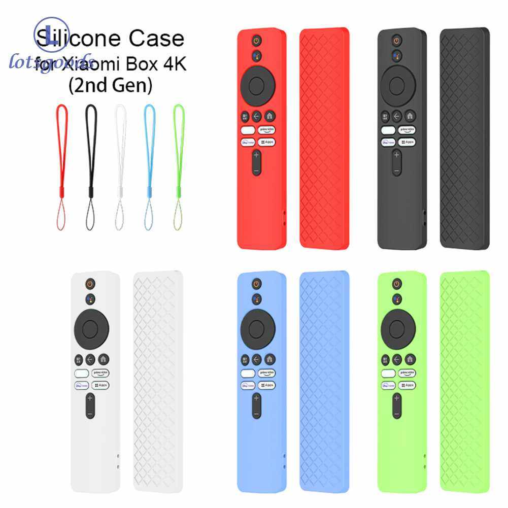 Remote Control Cover Protector Silicone Remote Control Covers with Lanyard