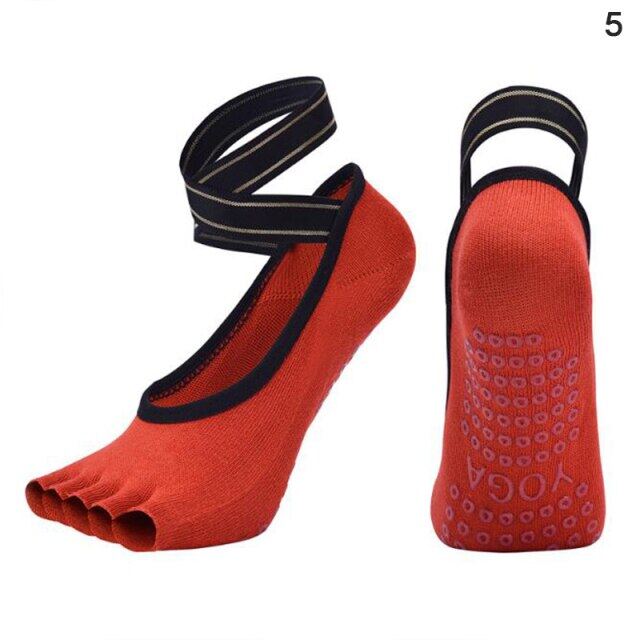 ผู้หญิงผ้าพันคุณภาพสูงถุงเท้าโยคะกันลื่นแห้งเร็วพิลาทิส Damping Grip ผู้ชายผู้หญิงสำหรับถุงเท้าบัลเล่ต์