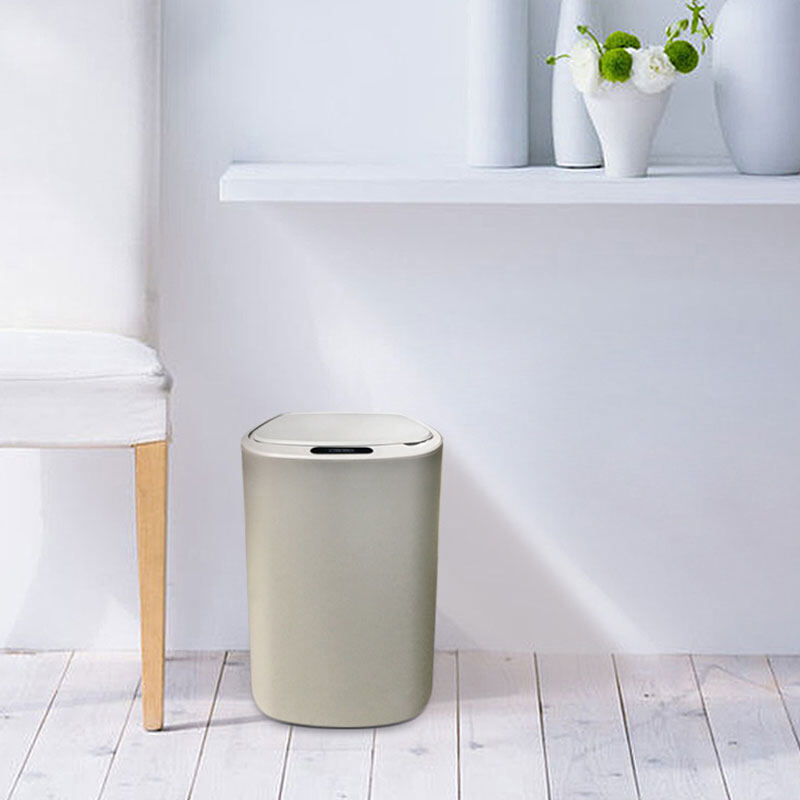 TAIDU Thùng rác cảm biến thông minh tự động có nắp thùng rác inox gia đình dung tích lớn thùng đựng rác