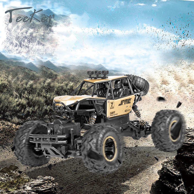 1/16 High Speed RC Cars Remote Control Car Off Road Monster Electric Climbing Truck 4WD Rock Crawler Racing Vehicle Toys for Children Gifts ราคา 782 บาท*ส่งฟรี