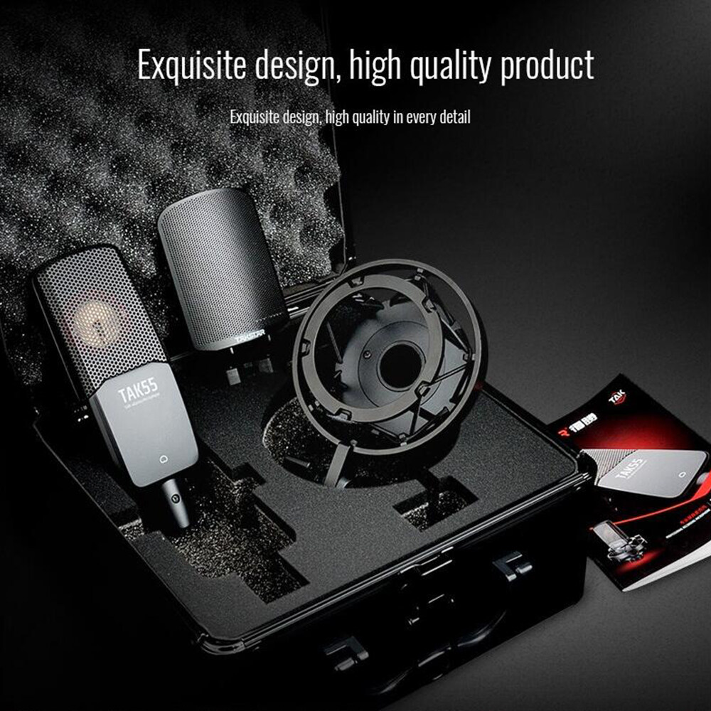 TAKSTAR TAK55 Professional Recording Microphone Condenser Mic 34mm
