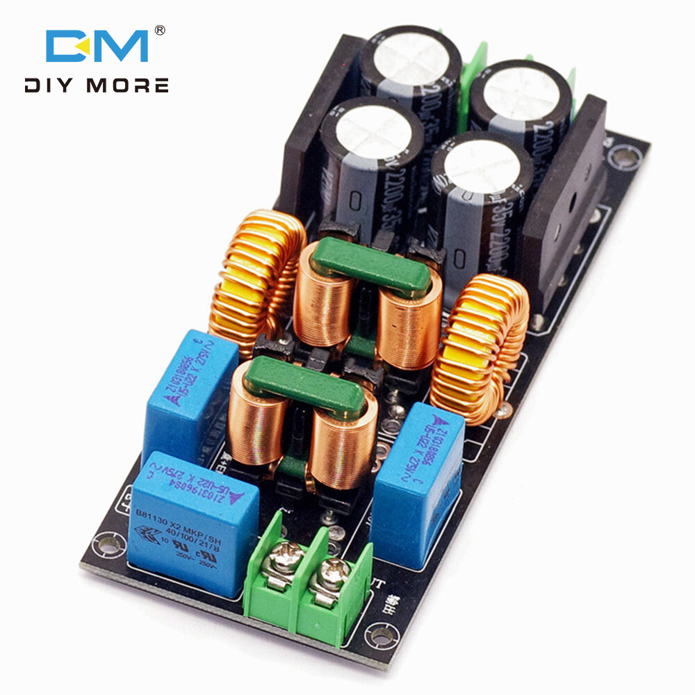  diymore DC LC Lọc DC EMI nguồn điện Lọc 0 Để 50V 4A 10A 20A Lọc Board EMI đàn áp mô-đun 