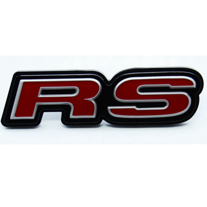 RS tấm dán logo Acrylic cho Honda thành phố hr-v Civic Fit Accord CRV Jazz cốp sau logo huy hiệu bên trang trí với chữ cái