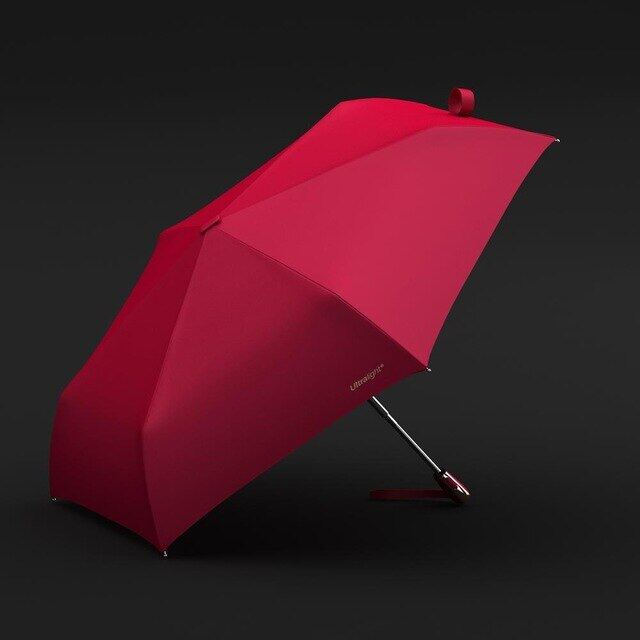 ใหม่ร่มอัตโนมัติผู้หญิง Ultralight ป้องกัน UV แบนร่มกันแดดหญิงร่มกันลมแบบพกพาร่มใส