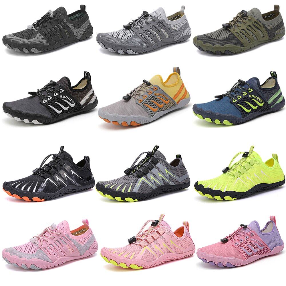 Nam Nữ Giày đi biển bơi nước giày đi nước unisex trekking Giày lội nước nhanh khô đi bộ Giày Yoga cho người yêu thích không Giày lười thể thao