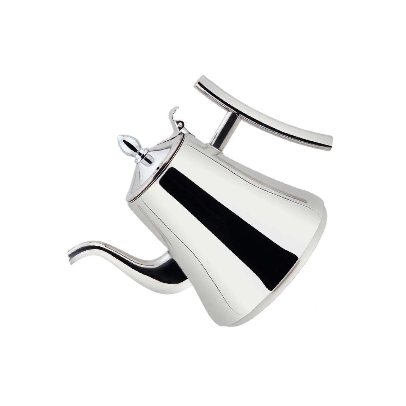 Polish Stainless Steel Teapot with Enhanced Performance for Lovers Tea