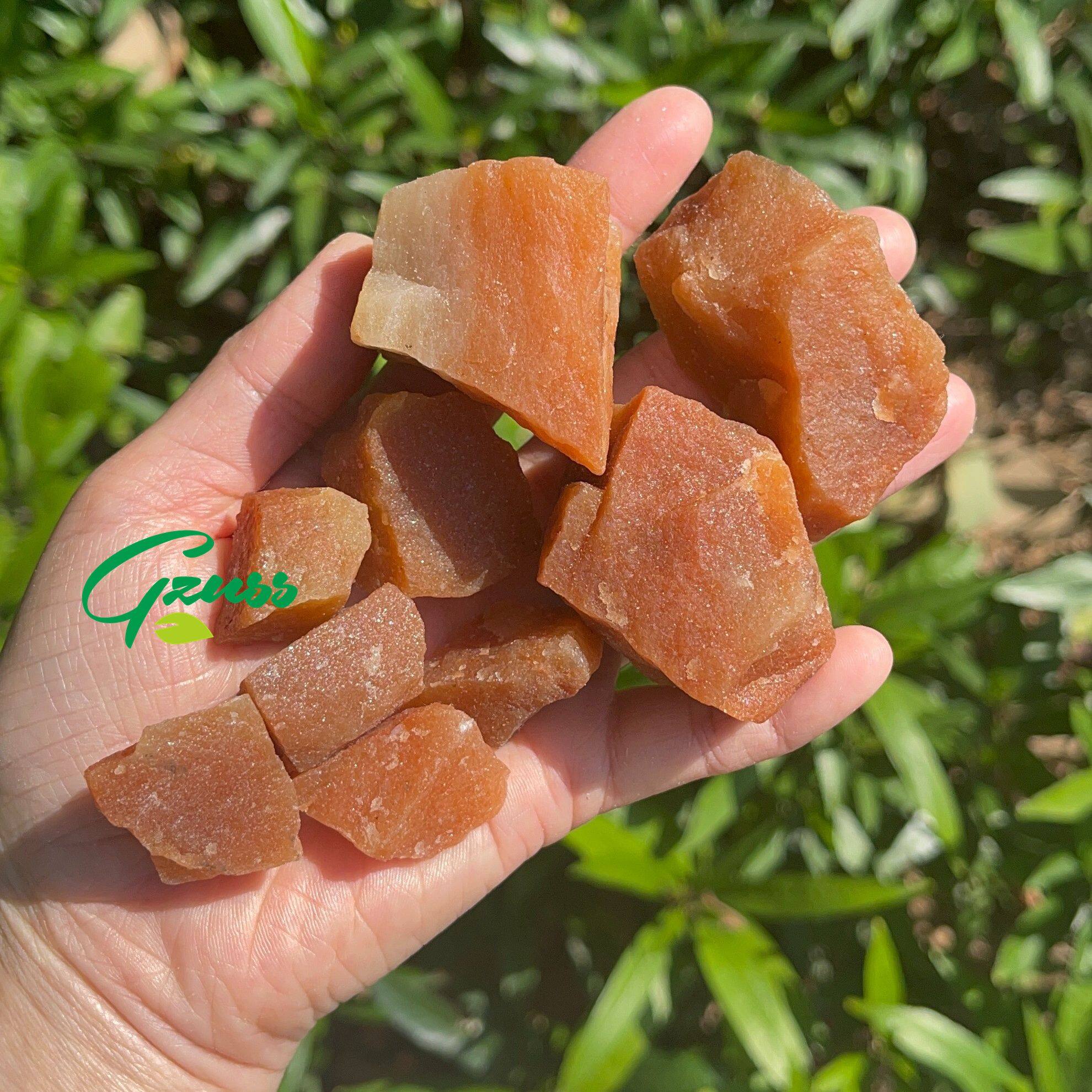 Raw Red Aventurine Raw Red Aventurine Crystal - Raw Aventurine Crystal - Raw Red Aventurine Stone