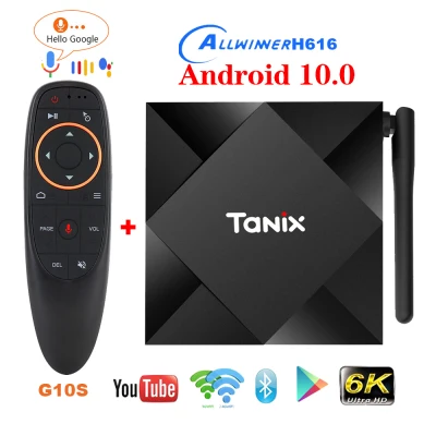 2020 Tanix TX6S Android 10 Smart TV BOX Allwinner H616 4GB 32GB 64GB TX6 Set Top Box Support 4K Duble WiFi Youtube Netflix 2G 8G Quad Core 6K H.265 media Player (5)