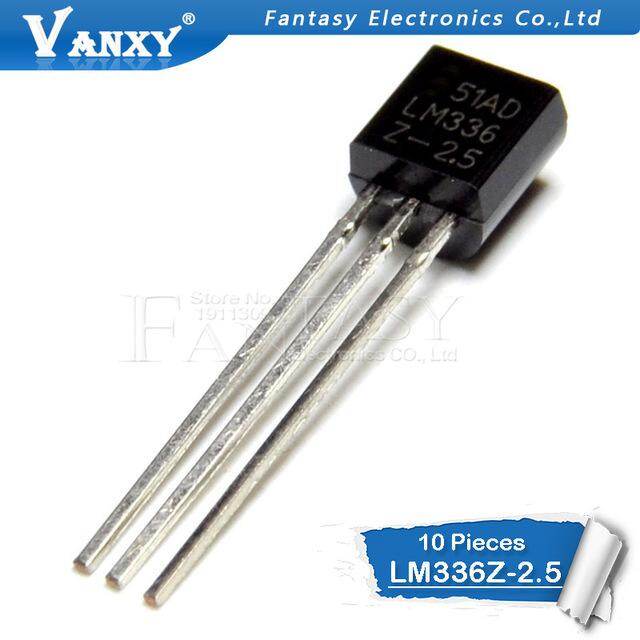 10 chiếc chip ic tham chiếu điện áp cung cấp chính xác lm336z-2.5 to-92 lm336z25 lm336 z25 z-2.5 to92 chính hãng mới