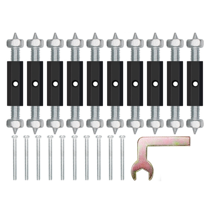 10 cái hộp điện sửa chữa hộp nối thanh giằng sửa chữa vít băng cassette hỗ trợ sửa chữa ổ cắm băng cassette chống gỉ