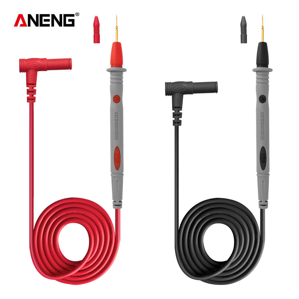 Đầu dò đặc biệt mạ vàng pt1031 20a đầu dò đa năng kế kỹ thuật số chì 1000v slicon dây cao su chống cháy mạ vàng đầu dò kim sắc nét