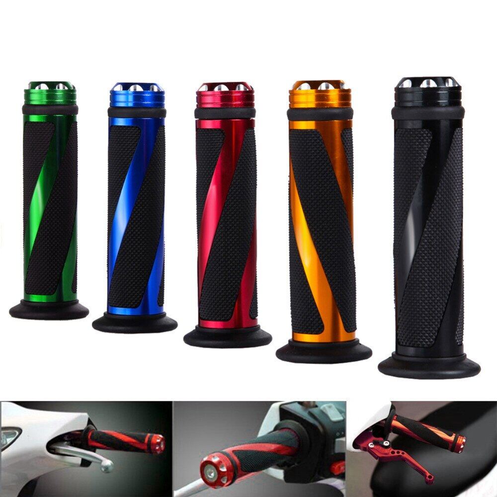 7/8 "tay nắm xe máy tay nắm bàn đạp cao su tay nắm tay lái xe tay ga xe máy tay nắm xoay tay ga sửa đổi tay nắm cố định