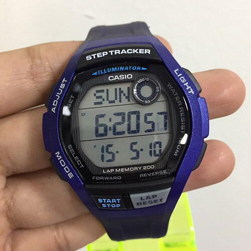 Casio WS-2000 — Met Step Tracker voor wandelaars en hardlopers