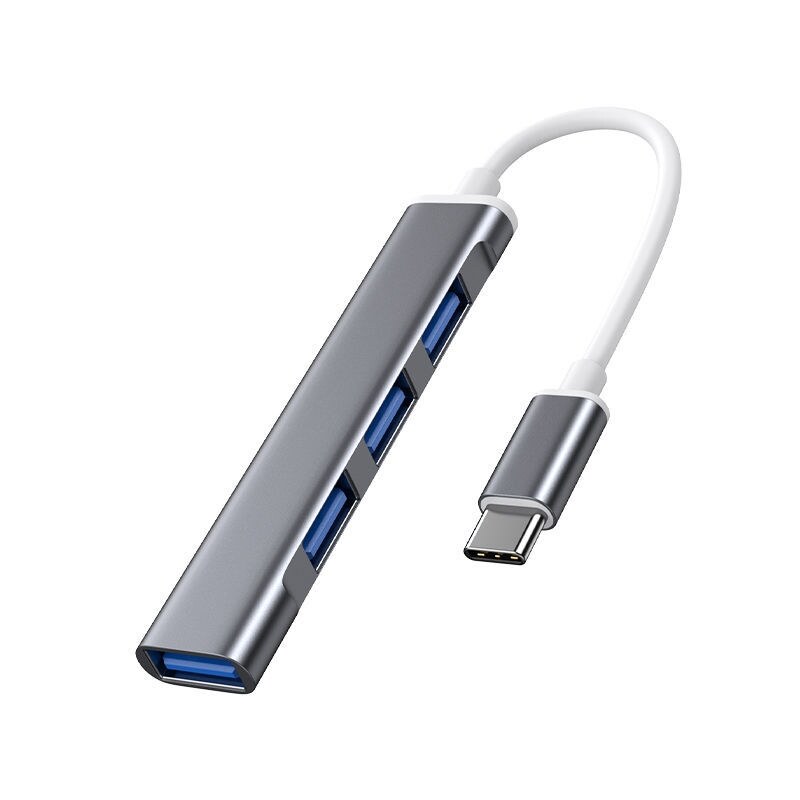 Miễn Phí Vận Chuyển Bộ Chia Ổ Cắm Mở Rộng Typec Bộ Chia USB 3.0 Mở Rộng Máy Tính Bộ Chia Ổ Đĩa Một Kéo Bốn Bộ Chuyển Đổi Máy Tính Xách Tay