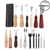 Bộ Dụng Cụ Làm Việc Khắc Dập Khâu Thủ Công Yên Groover Da Craft Kit Thiết Thực Cho Tự Làm