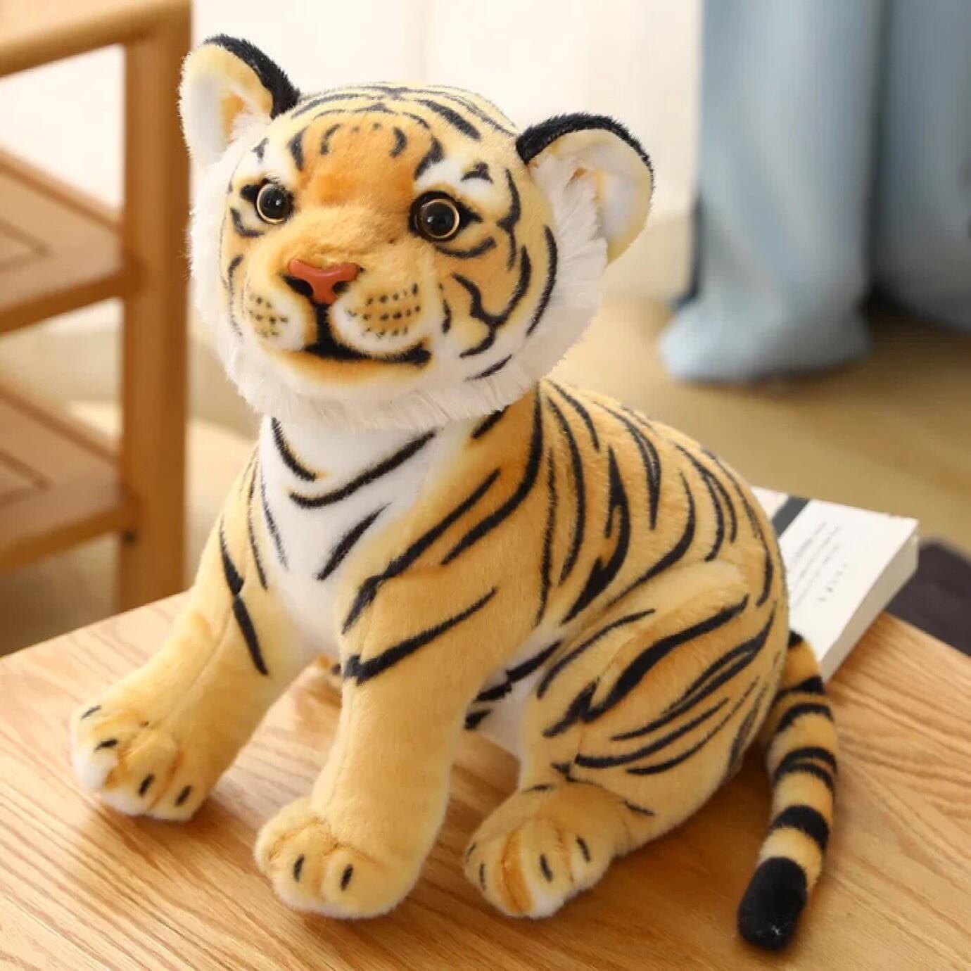 small stuffed animal tiger