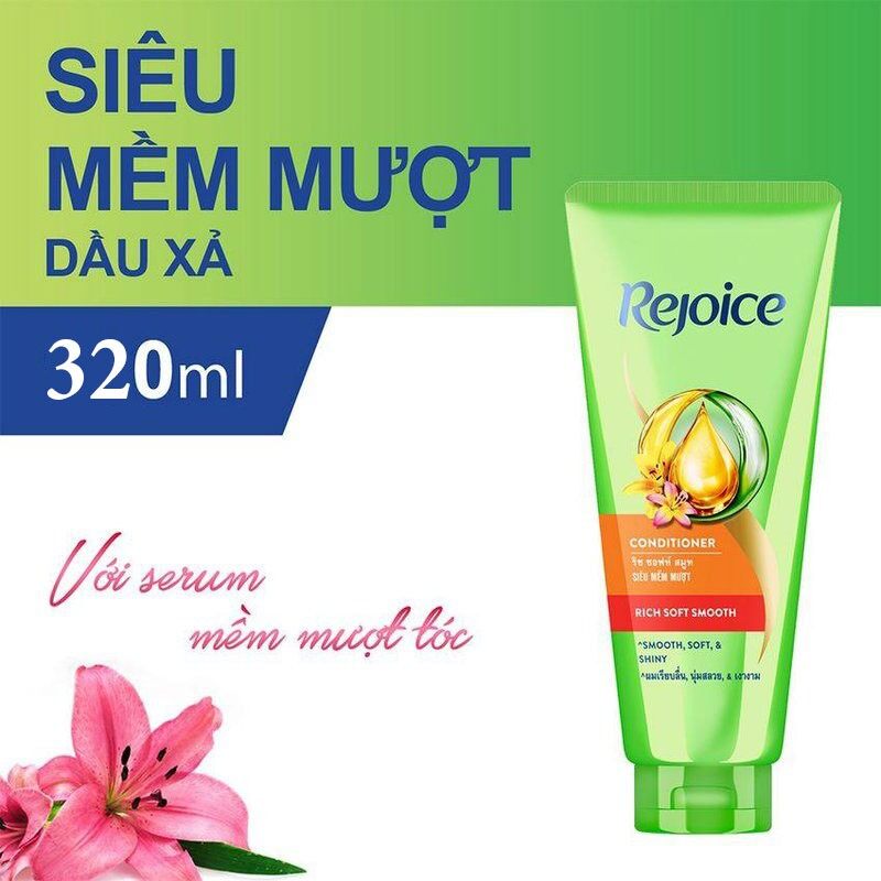 ????dầu xả rejoice siêu mềm mượt - 320ml