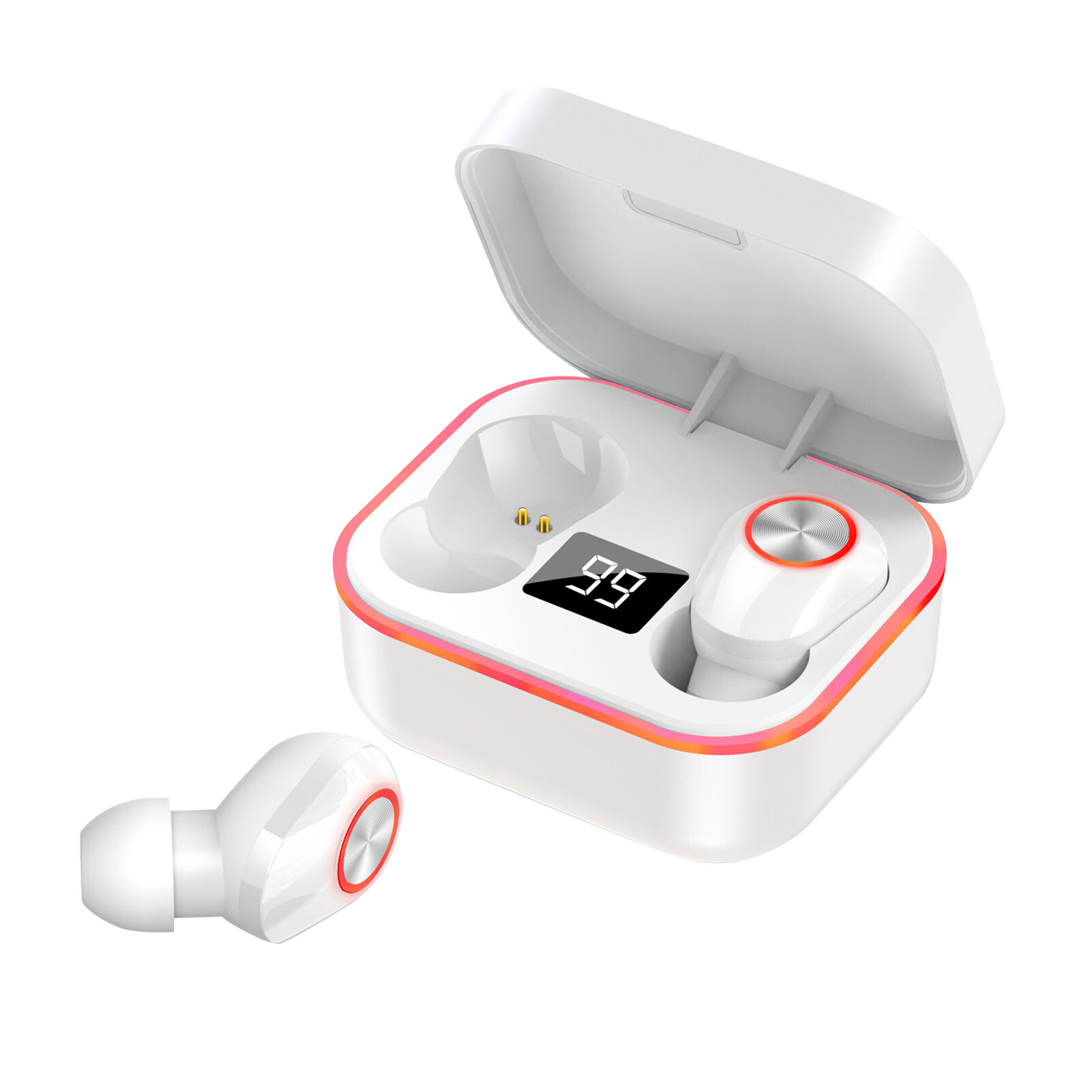 Top bull m8 tai nghe nhét tai không dây giảm tiếng ồn 5.1 tương thích bluetooth di động tai nghe cho điện thoại tai nghe bluetooth 5.1
