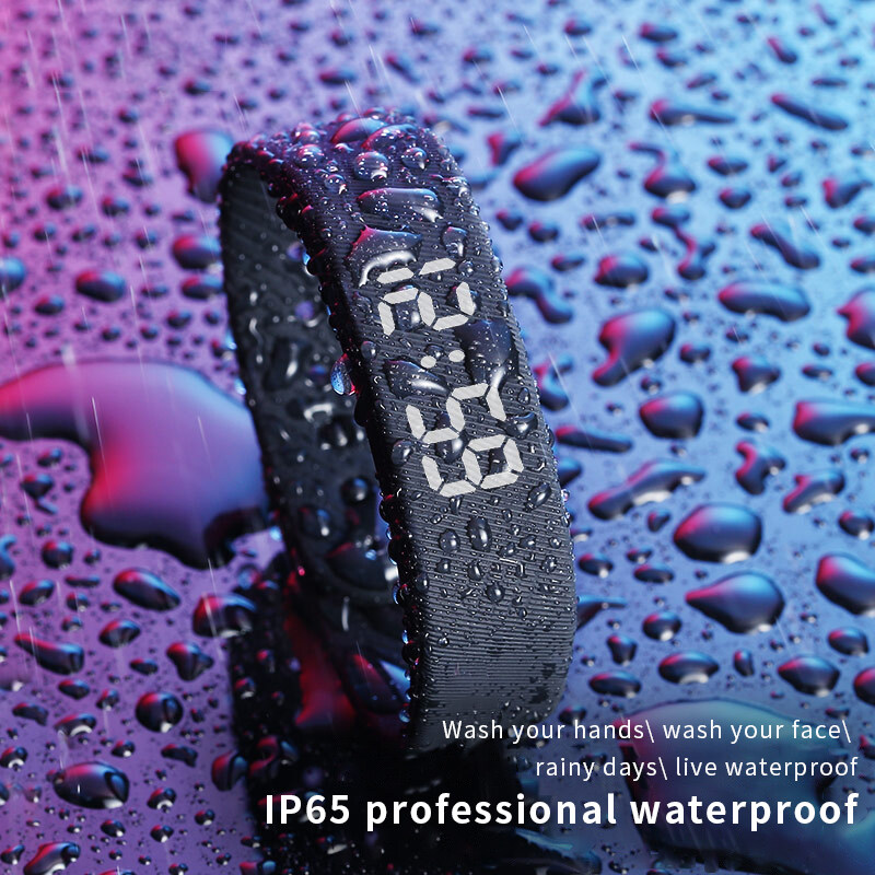 T5 Smart Fitness Bracelet: Waterproof, Activity Tracker, Men/Women