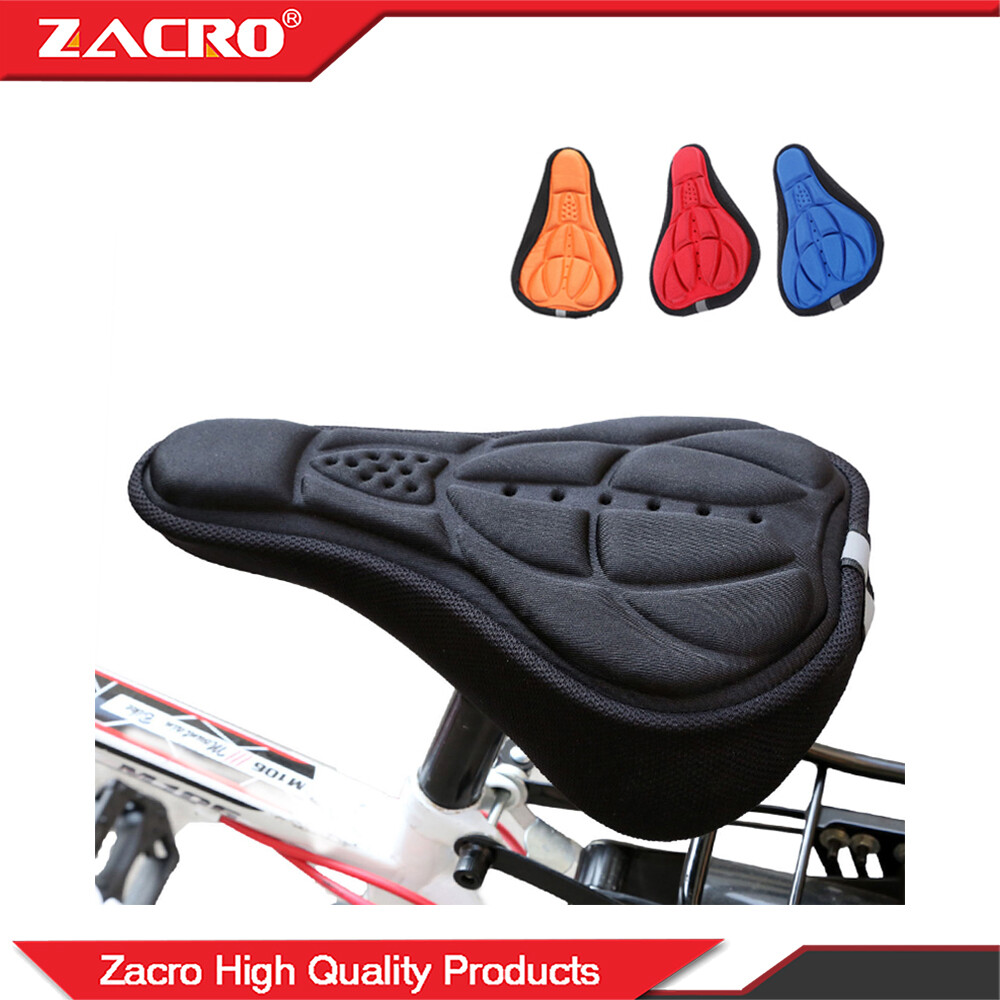 Zacro Ghế Xe Đạp Mềm 3D Đàn Ông Phụ Nữ Yên Yên Bọt Biển Phụ Tùng Xe Đạp Phụ Tùng Cho Xe Đạp Leo Núi Xe Đạp Đường Sattel
