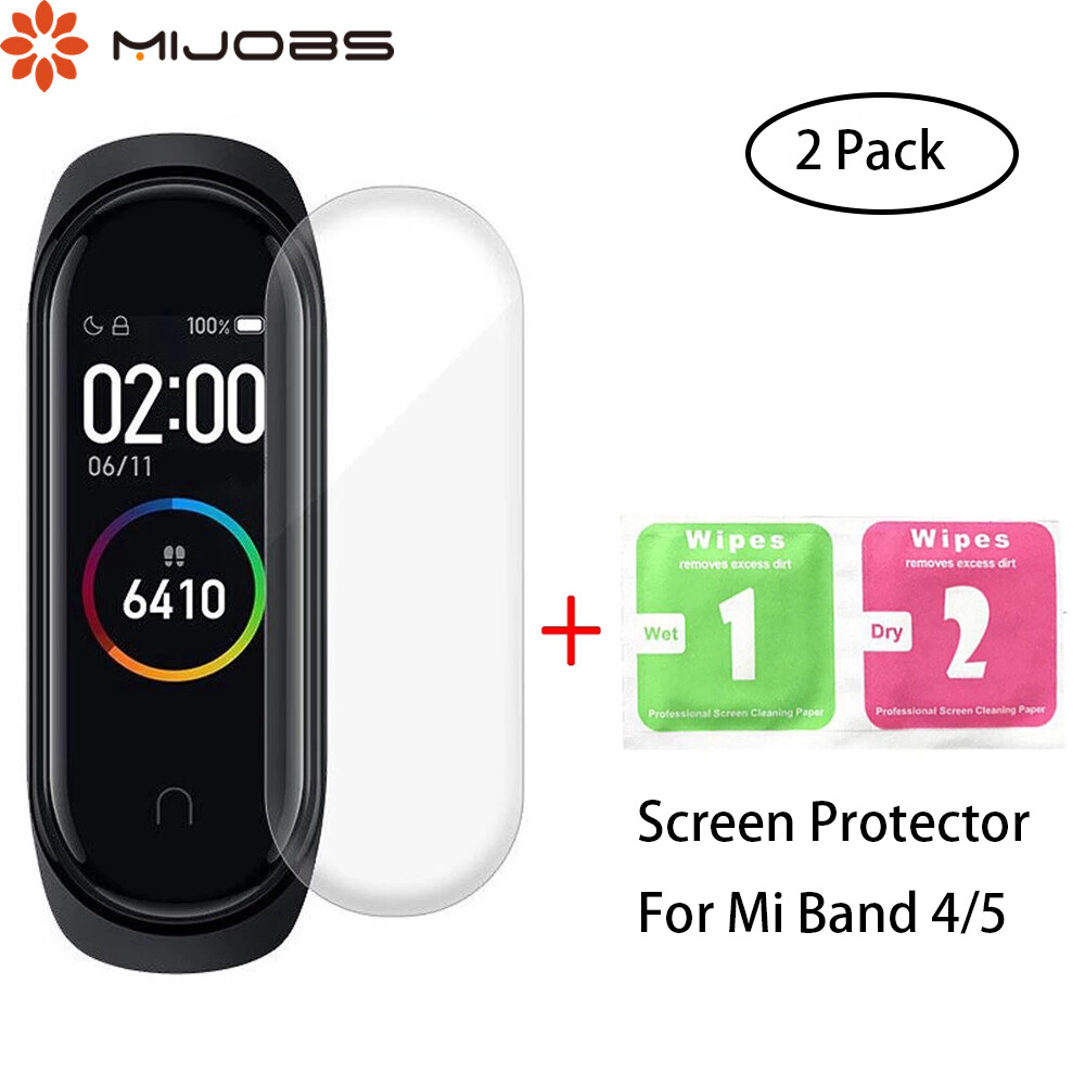 Miếng Dán Bảo Vệ Màn Hình Cho Mi Band 7 / Mi Band 4 / Mi Band 5 / Mi Band 6 / Mi Smart Band 6 Miếng Dán Bảo Vệ Siêu Trong Cho Xiaomi Mi Band 5 / Mi Band 6 / Mi Band 6 7 Mi Smart Band 6 NFC Miếng Dán Màn Hình Bảo Vệ Phiên Bản Toàn Cầu Cho Dây Đeo Miband 4