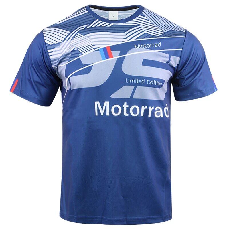 Motorsprot Motorcycle T-Shirts Motorrad For BMW R1200 GS ADVENTURE Men's Short Motorbike Quick Dry T-Shirts Moto Team Shirt