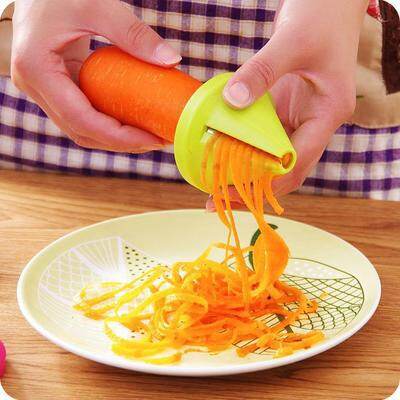 Kitchen Manual Vegetable Fruit Spiral Shred Device Carrot Radish Cutter Slicer Peeler Potato Graters Cutter Kitchen Tool