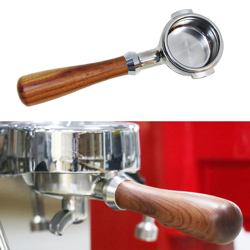 AREYOUCAN Tay Cầm Máy Pha Cà Phê Giá Đỡ Bộ Lọc Không Đáy 58MM Phụ Tùng Máy Pha Cà Phê Espresso Bằng Thép Không Gỉ Phụ Kiện Chuyên Nghiệp
