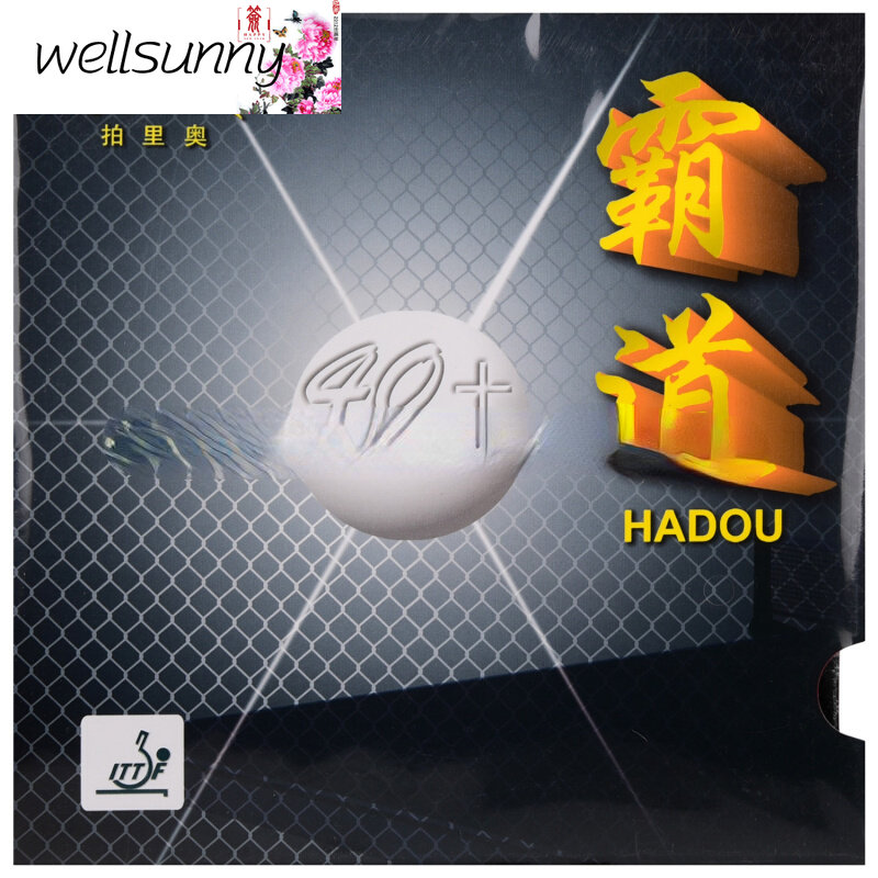Wellsunny palio 40 + miếng bọt biển màu xanh dương cao su bóng bàn hadou miếng bọt biển bóng bàn palio hadou 40 + chính hãng