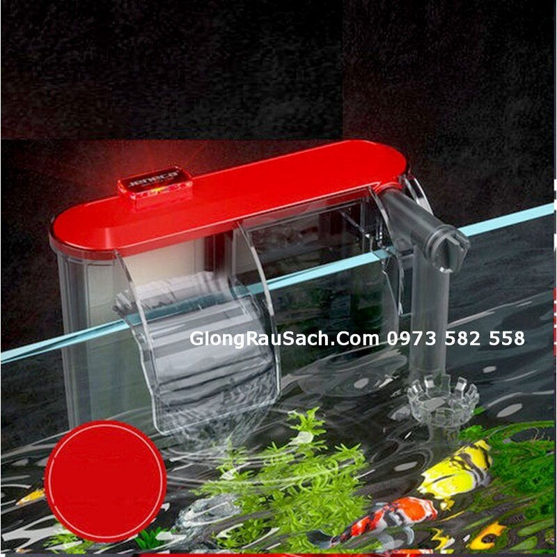 Máy Lọc Thác Nước Bể Cá Mini Có Đèn Báo Bị Tắc XP 11D Công Suất 4.2W Dùng Bể Dưới 50L