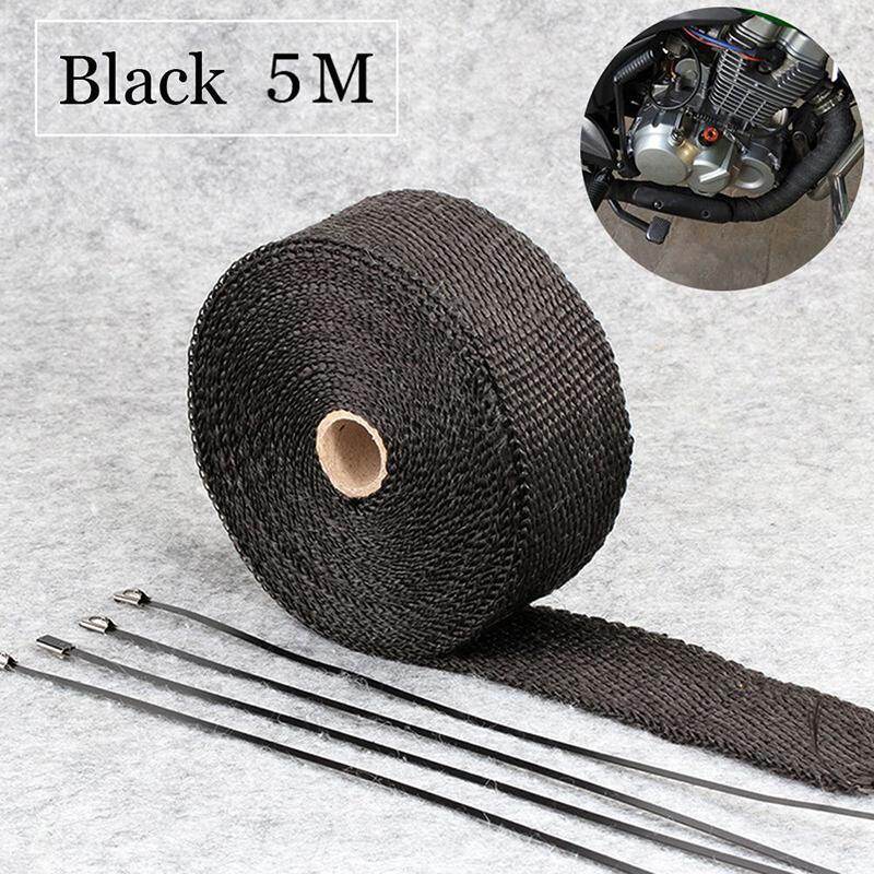 Băng cách nhiệt cho ống xả Comforhome 5m bằng sợi thủy tinh chiều rộng 2.5cm độ dày 1.5mm giá tốt