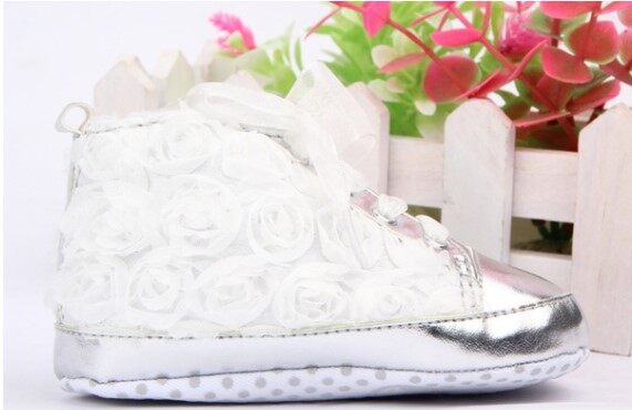 2014 Baby Kid Girl Toddler Non-slip Soft Sole Crib Sneaker Shoes Prewalker Boots