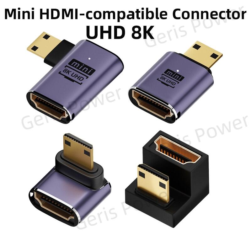 Bộ Chuyển Đổi Tương Thích HDMI 90 270 Độ Góc Phải Chuyển Đổi Đực Sang Cái
