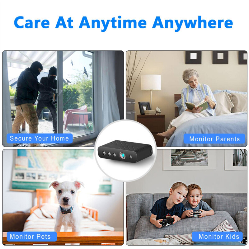 Camera Wifi Mini Camera Giám Sát Giao Diện Usb Không Dây Máy Ghi Âm Chuyển Động Siêu Nhỏ Máy Quay Bảo Vệ An Ninh