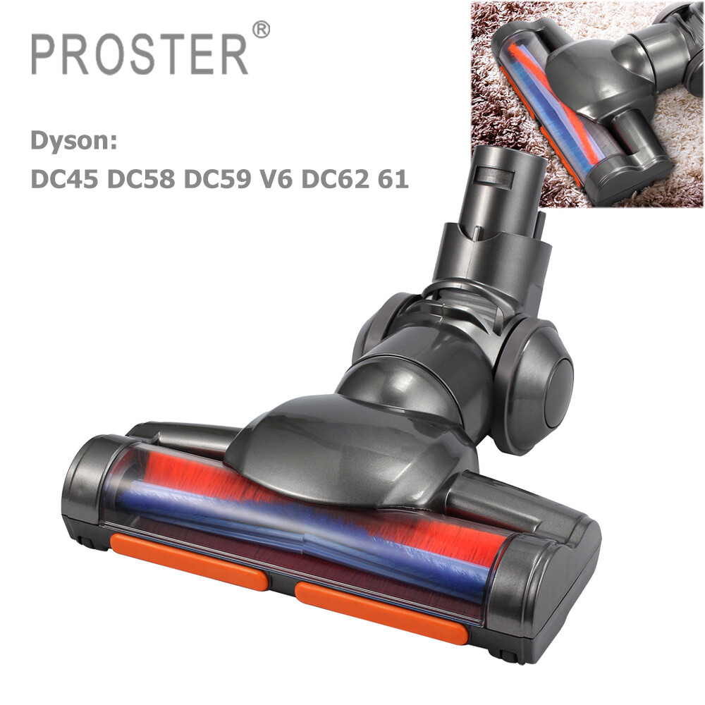 Proster bàn chải đầu sàn có động cơ máy hút bụi cho dyson dc45 dc58 dc59 v6 dc62 61
