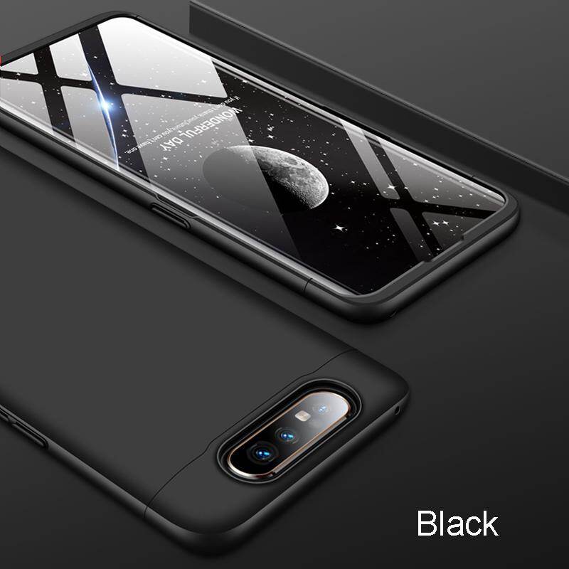 【Lazashow】Dành cho Ốp lưng Samsung Galaxy A80 3 trong 1 Combo 360 ° Bảo vệ hoàn toàn Vỏ điện thoại